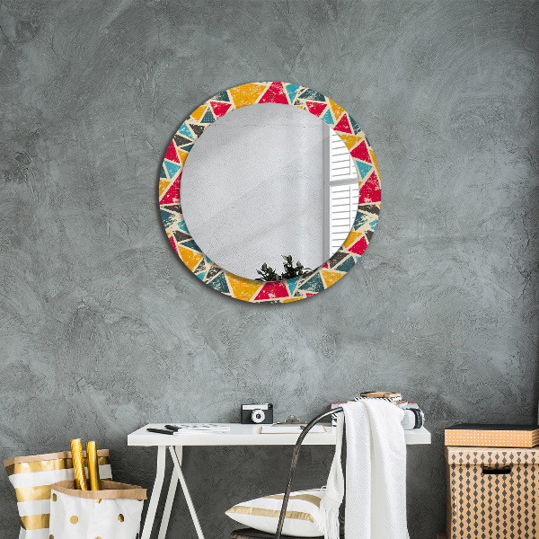 Circle decorative mirror Retro composition