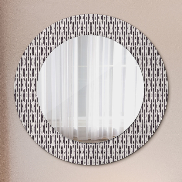 Circle decorative mirror Geometric dot pattern