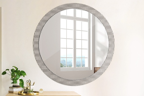 Circle decorative mirror Geometric dot pattern