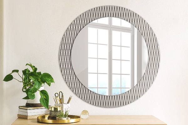 Circle decorative mirror Geometric dot pattern