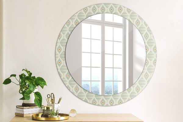 Circle decorative mirror Light vintage pattern