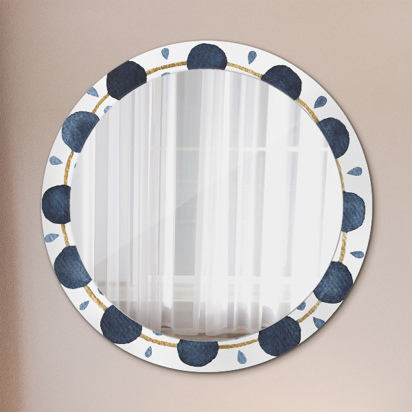Circle decorative mirror Moon mandala