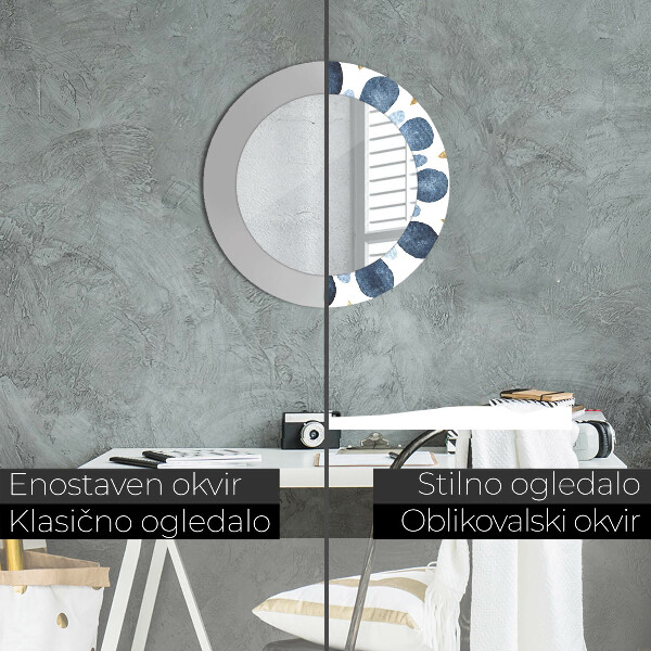Circle decorative mirror Moon mandala