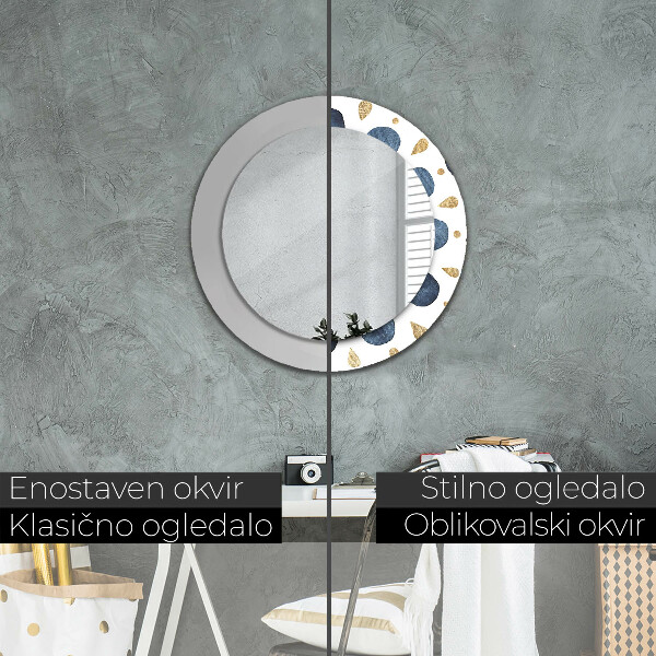 Circle decorative mirror Moon mandala
