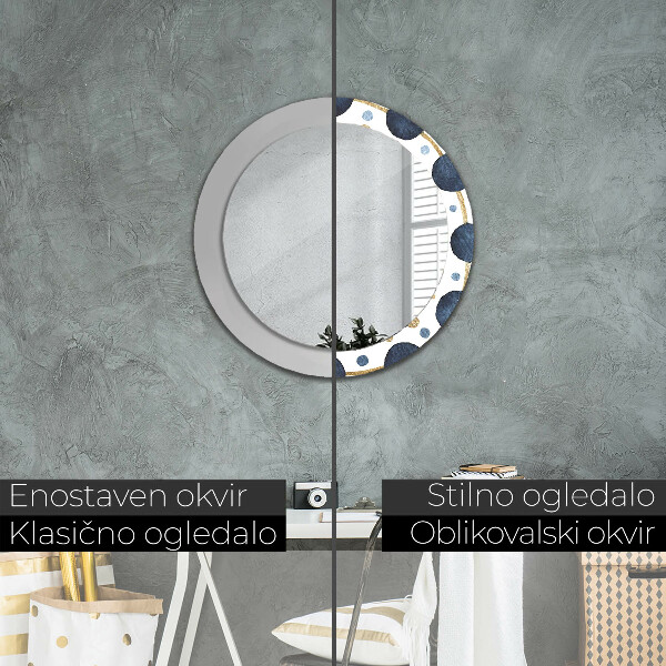 Circle decorative mirror Moon mandala