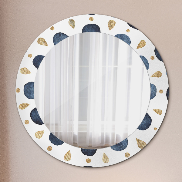 Circle decorative mirror Moon mandala