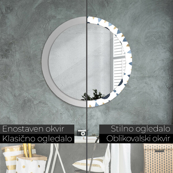 Circle decorative mirror Moon mandala