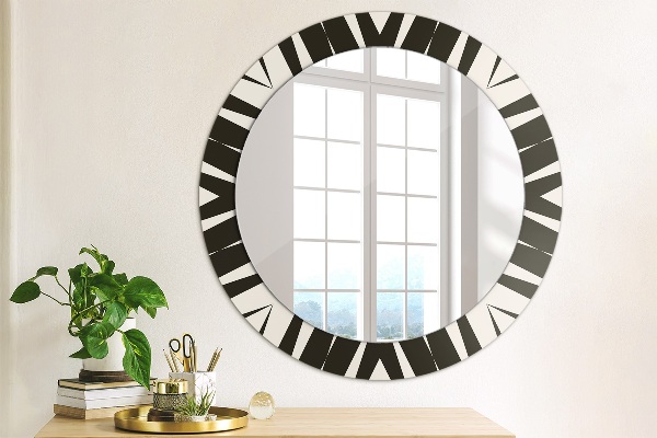 Ornate framed mirror Abstraction geometry