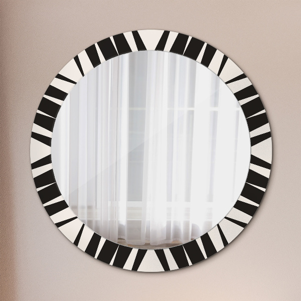 Ornate framed mirror Abstraction geometry