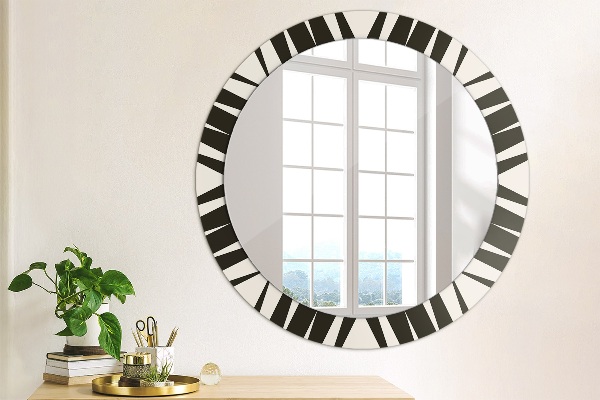 Ornate framed mirror Abstraction geometry