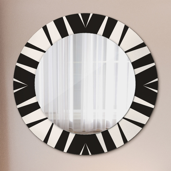 Ornate framed mirror Abstraction geometry