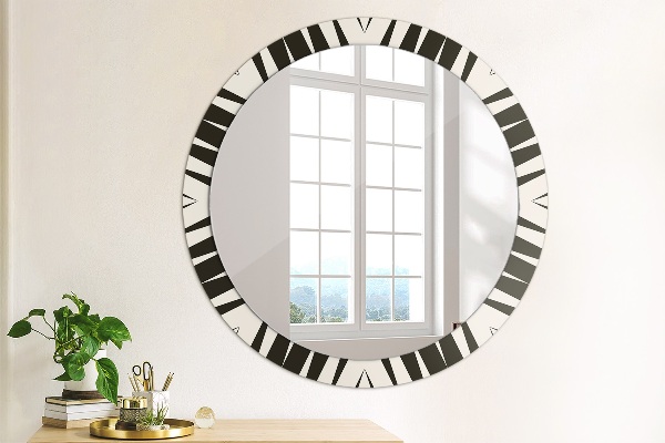 Ornate framed mirror Abstraction geometry
