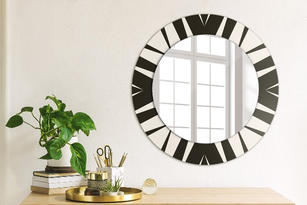 Ornate framed mirror Abstraction geometry