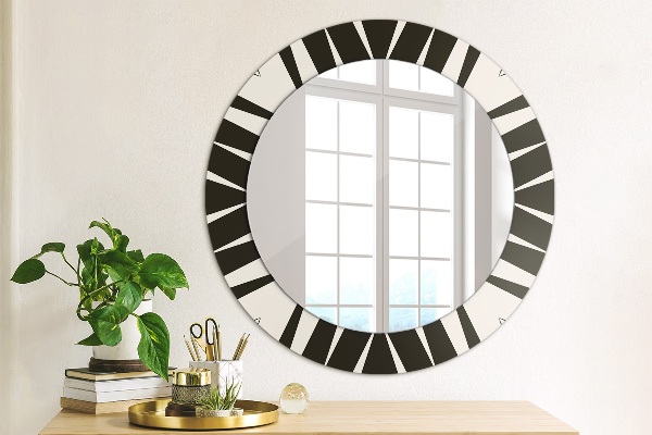 Ornate framed mirror Abstraction geometry