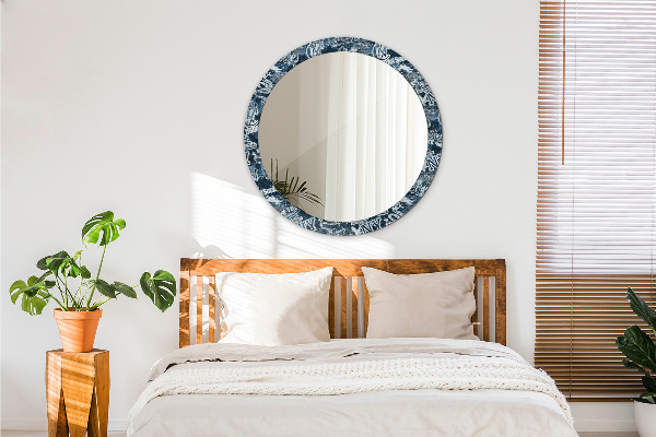 Round decorative mirror Collage