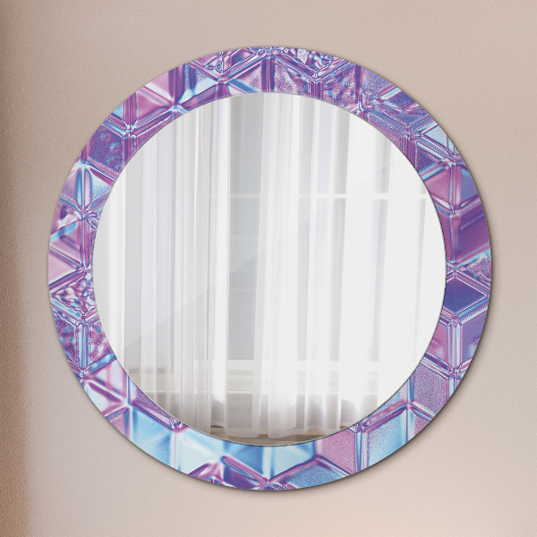 Round wall mirror design Abstract surreal