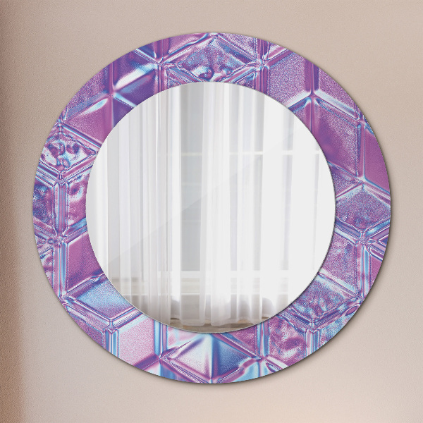 Round wall mirror design Abstract surreal