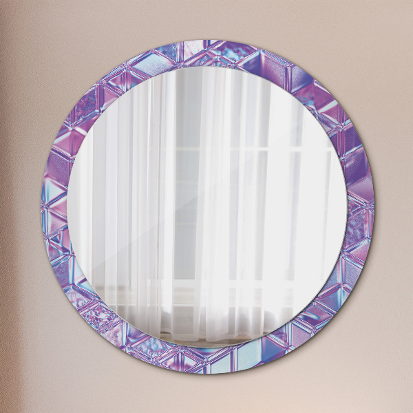 Round wall mirror design Abstract surreal