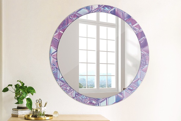 Round wall mirror design Abstract surreal