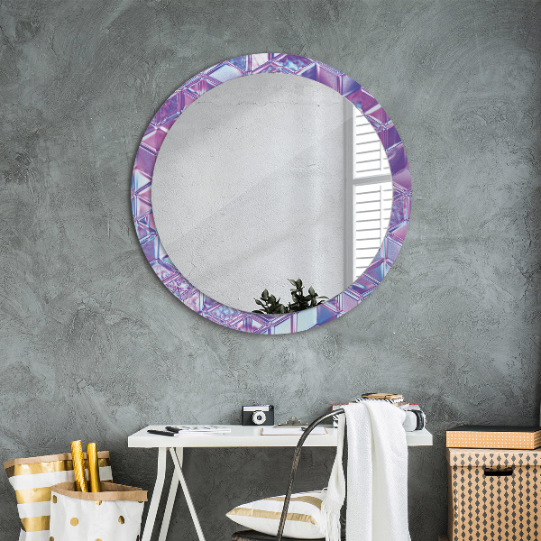 Round wall mirror design Abstract surreal
