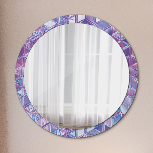 Round wall mirror design Abstract surreal