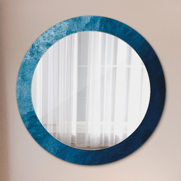 Circle decorative mirror Abstract art