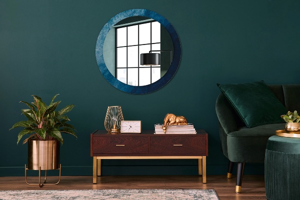 Circle decorative mirror Abstract art