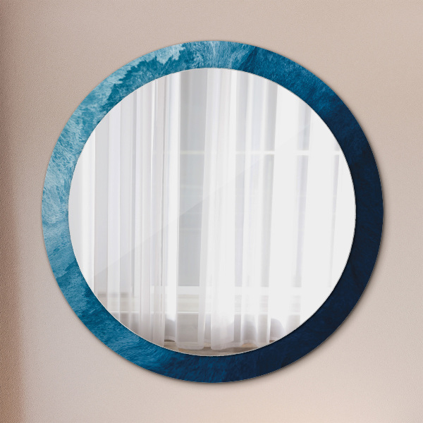 Circle decorative mirror Abstract art