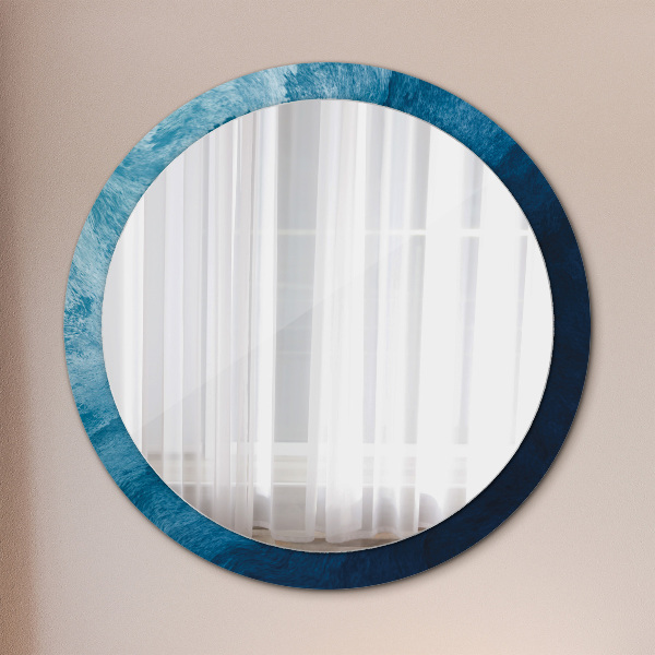 Circle decorative mirror Abstract art