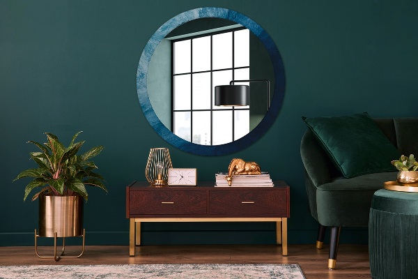 Circle decorative mirror Abstract art