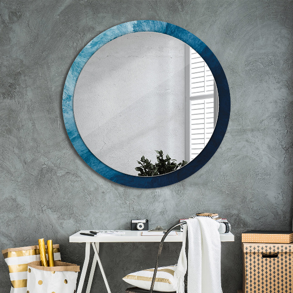 Circle decorative mirror Abstract art
