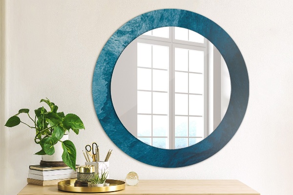 Circle decorative mirror Abstract art
