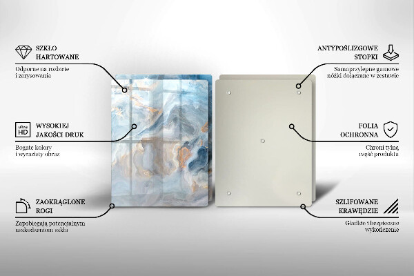 Work surface savers Marble texture