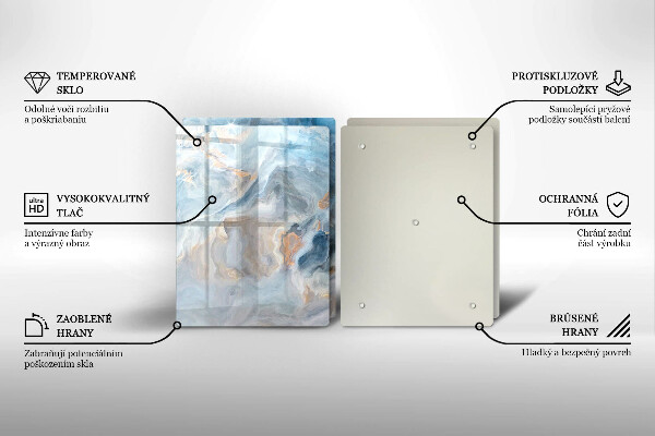 Work surface savers Marble texture