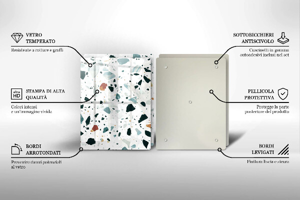 Work surface savers Bright stone