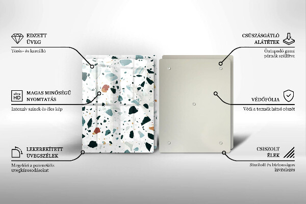 Work surface savers Bright stone