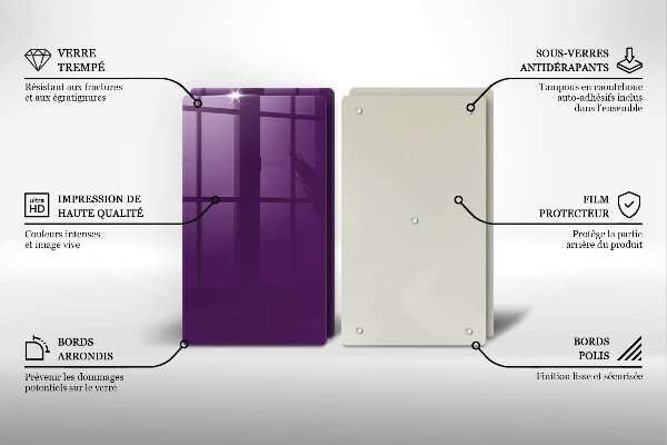 Worktop saver Violet colour