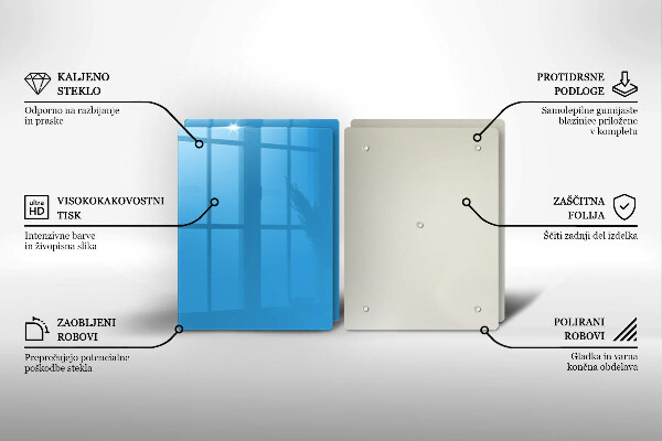 Worktop saver Blue color