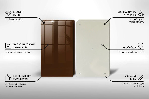 Worktop saver Brown color