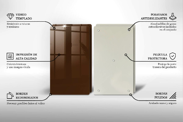 Worktop saver Brown color