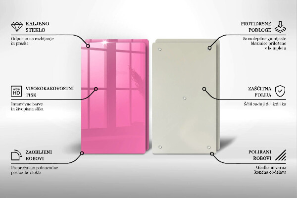 Worktop saver Pink color