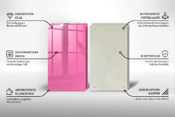 Worktop saver Pink color