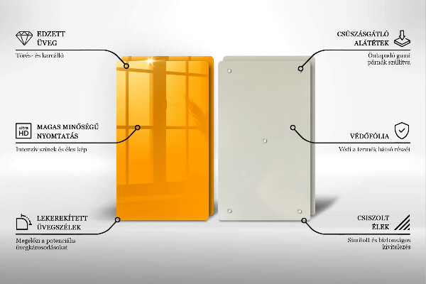 Worktop saver Dark yellow color