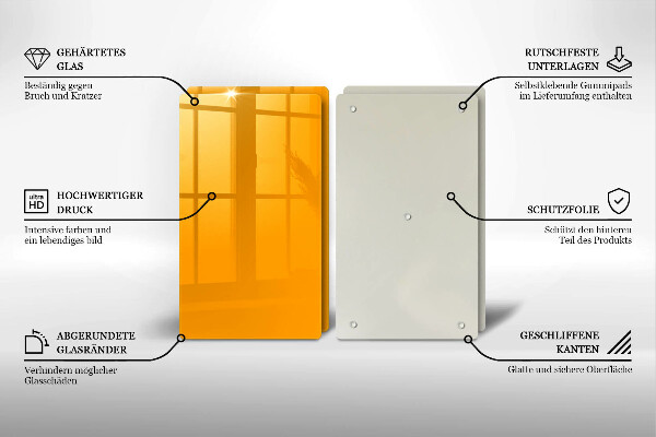 Worktop saver Dark yellow color