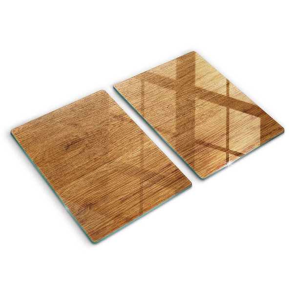 Induction hob cover Wood texture board
