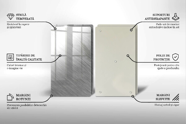 Kitchen worktop protector Metal texture background