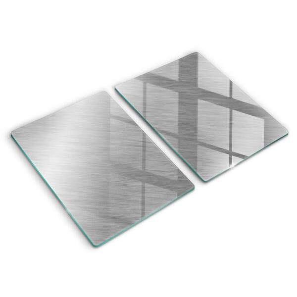 Kitchen worktop protector Metal texture background