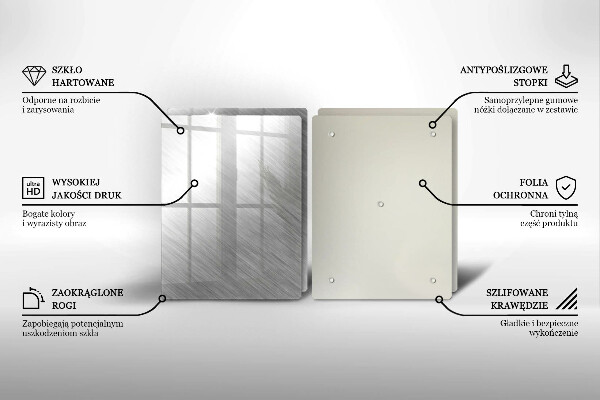 Kitchen worktop protector Metal texture background