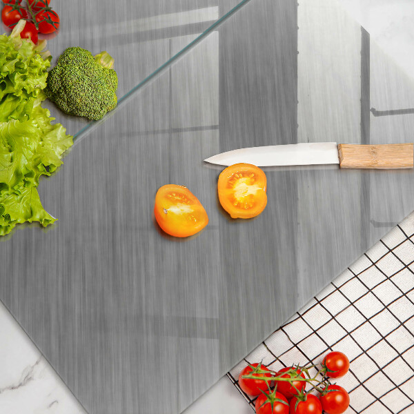 Kitchen worktop protector Metal texture background