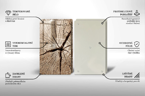 Kitchen worktop protector Tree